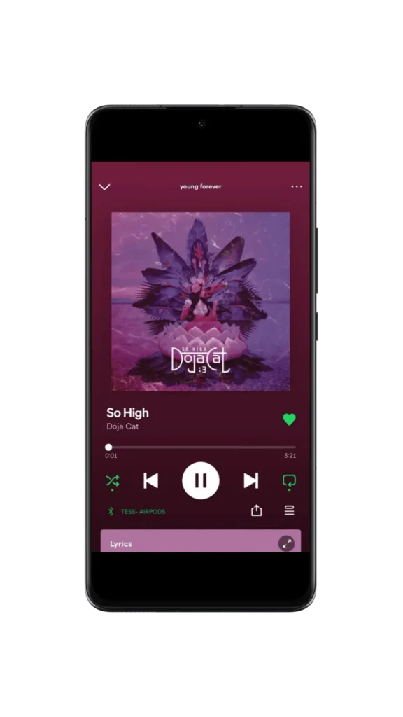 Música Extensa Recursos do Spotify Mod APK