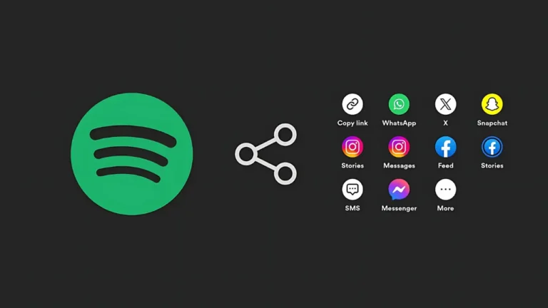Compartilhamento Social fácil Recursos do Spotify Premium Para PC