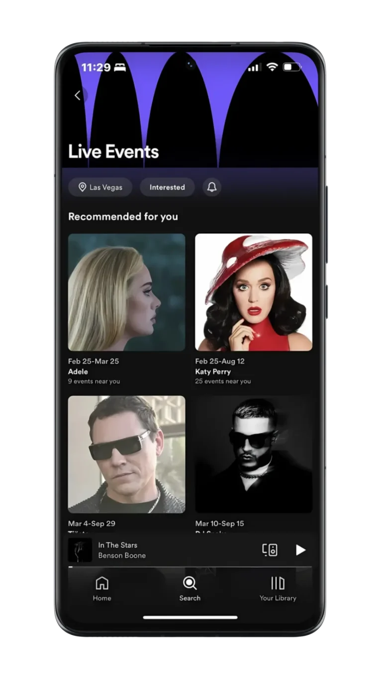 Eventos Ao ViVo Spotify++ IPA Para IOS Recursos Premium