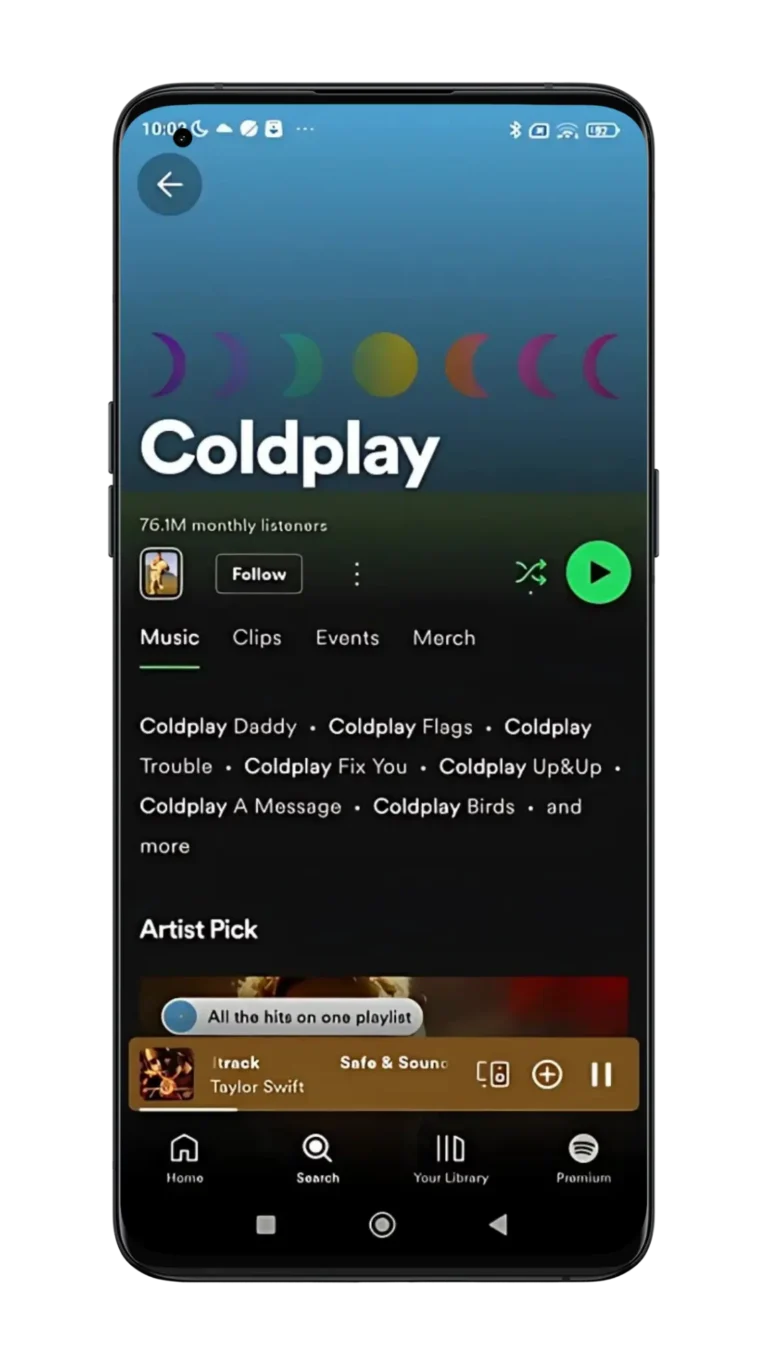Não Requer Root Recursos do Vanced Spotify