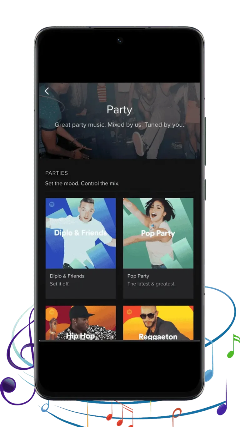 Modo Festa Spotify Premium Novos Recursos