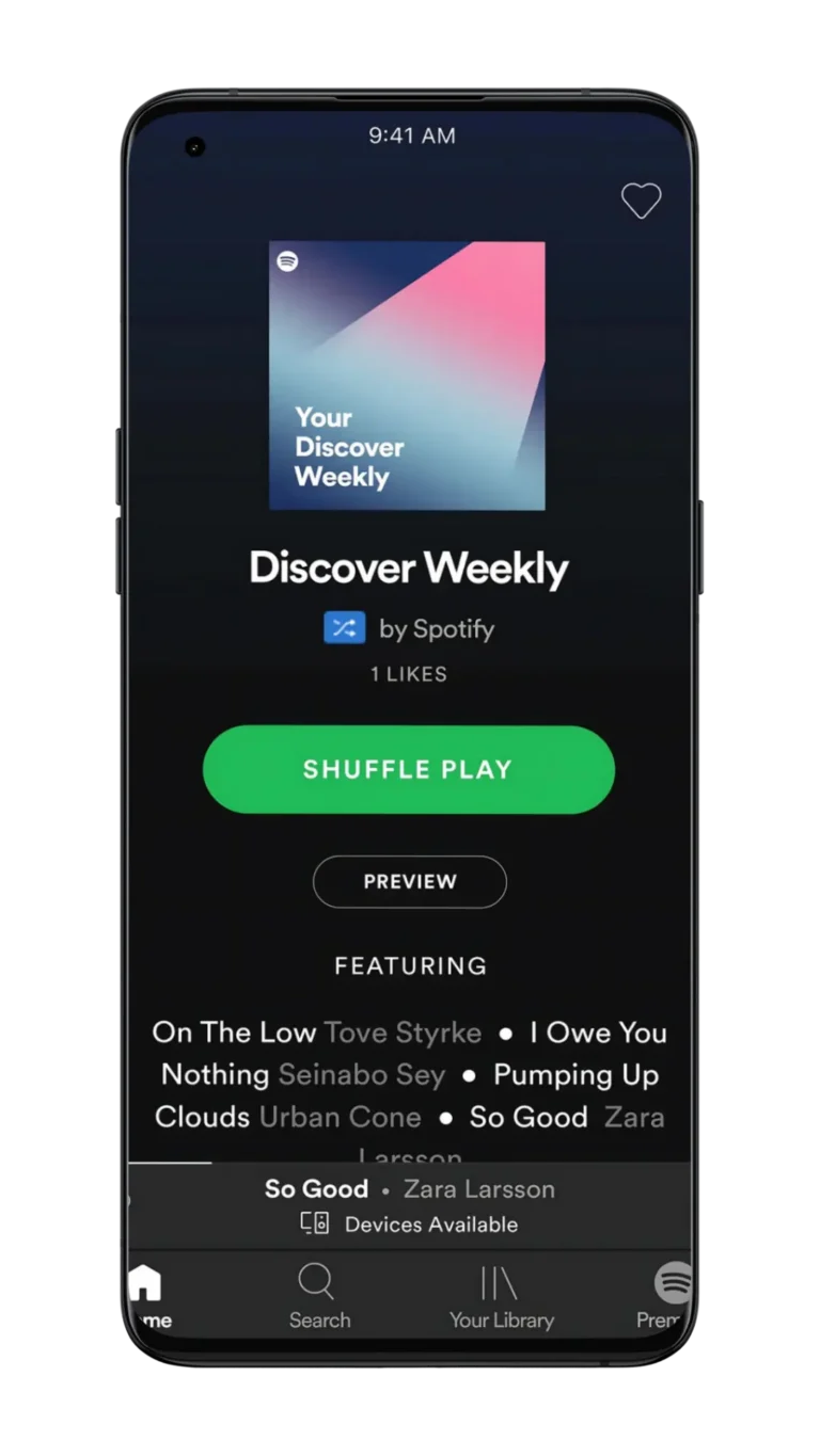 Reproduzir Sob Demanda Recursos do Vanced Spotify