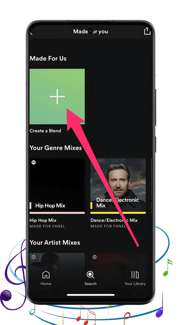 Spotify Blend Características do Spotify Premium APK