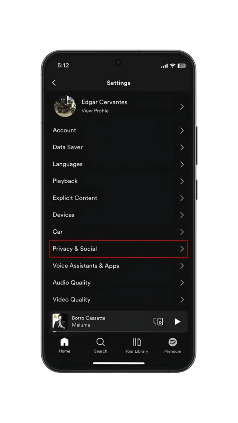 Como Desbloquear Alguém no Spotify